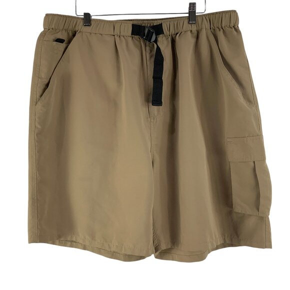 Universal Men's Tan Cargo Shorts - Picture 1 of 6